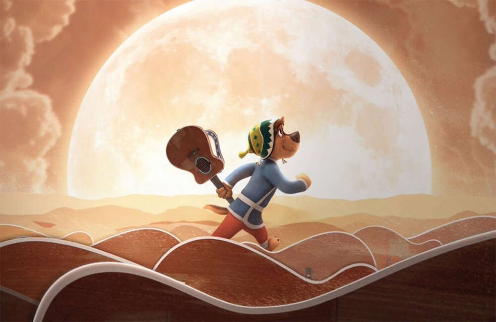 A still from Rock Dog