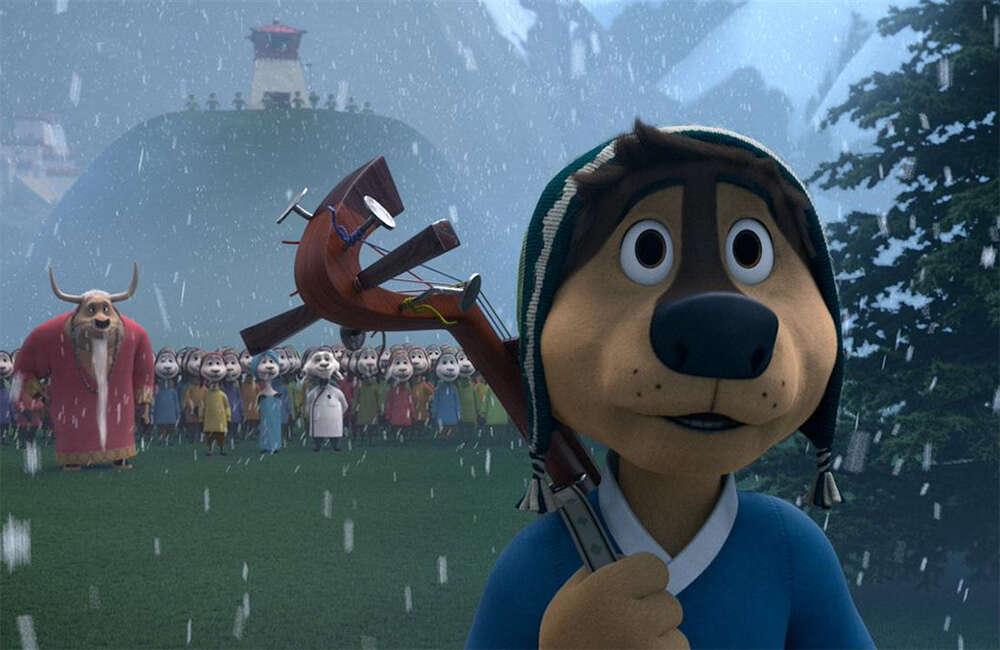 A still from Rock Dog