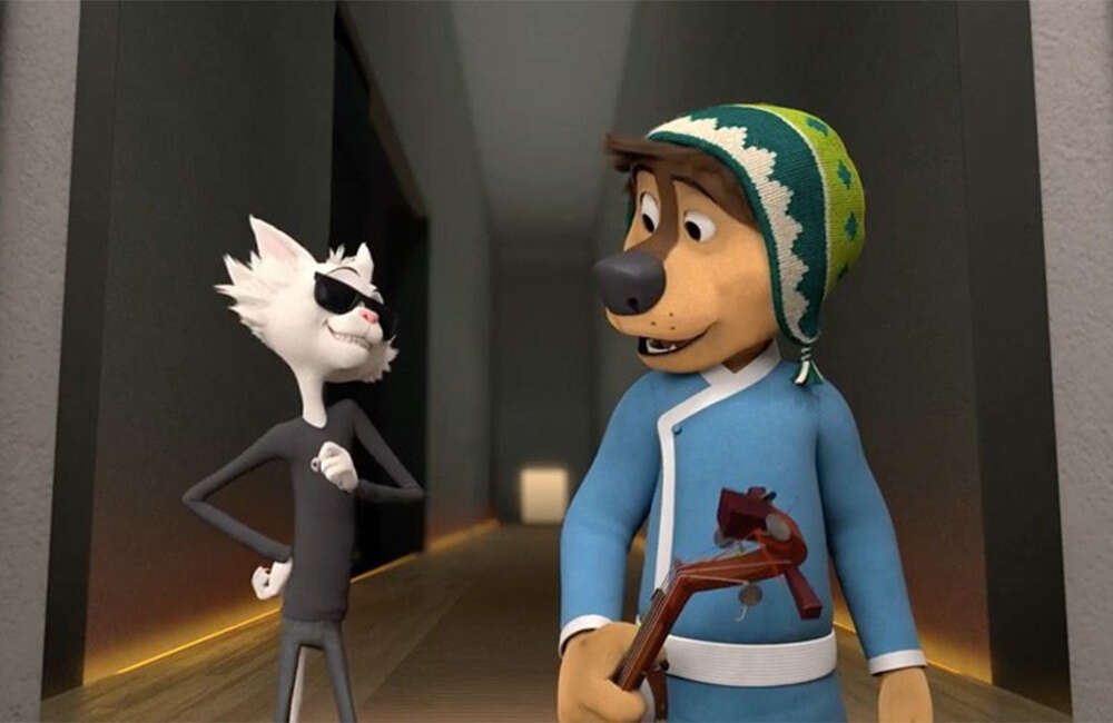 A still from Rock Dog