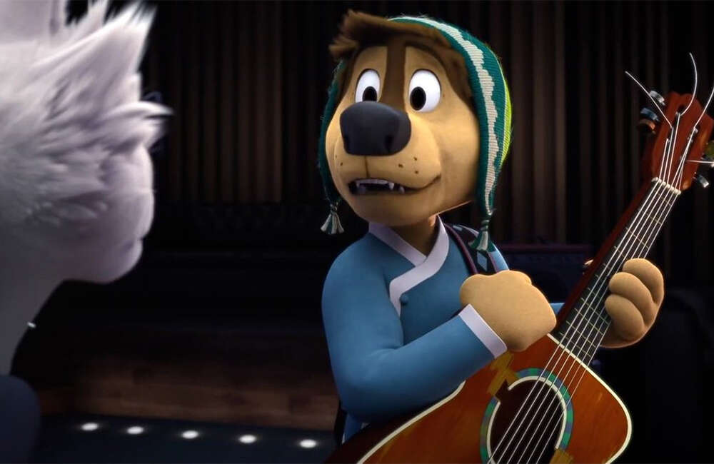 A still from Rock Dog