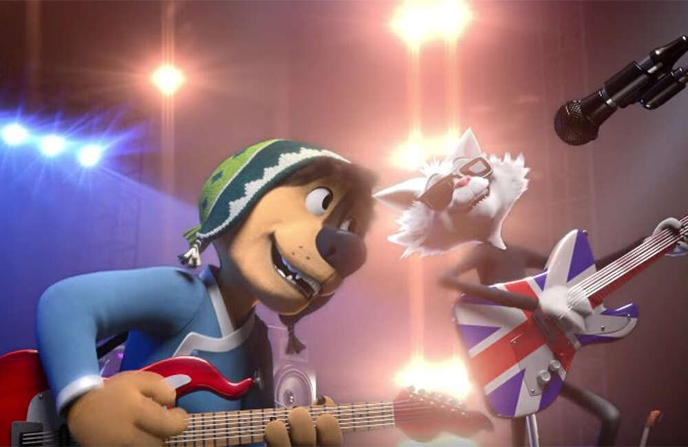 A still from Rock Dog