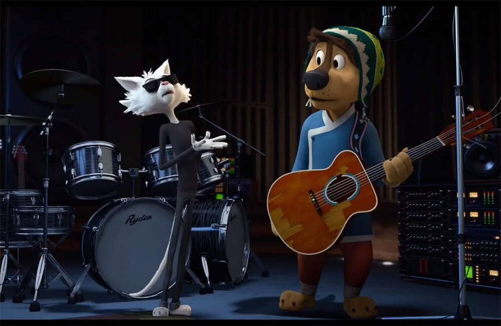 A still from Rock Dog