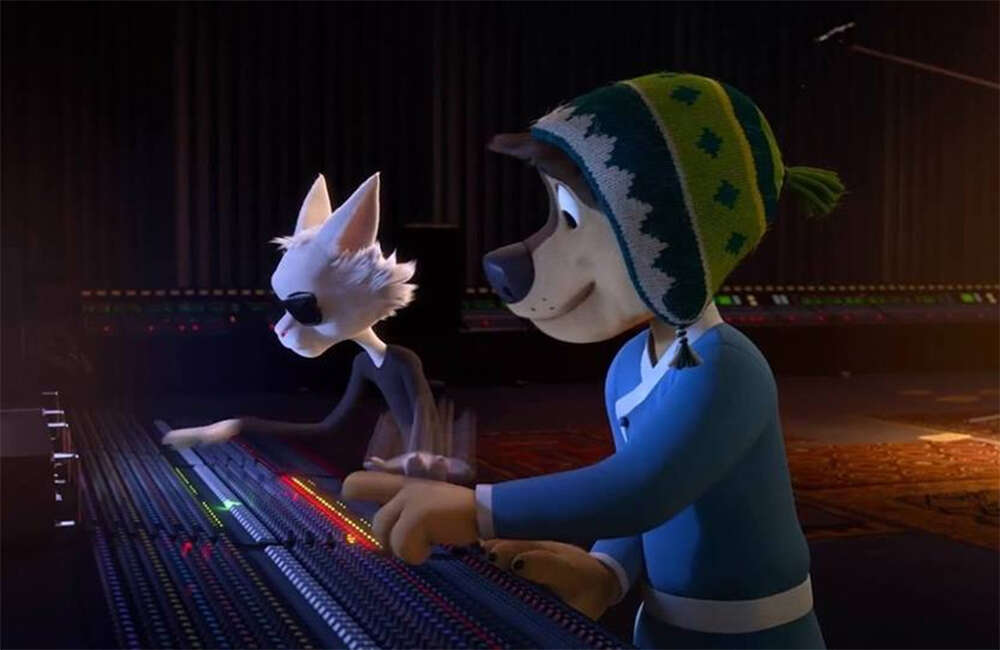 A still from Rock Dog