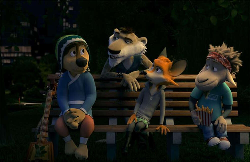 A still from Rock Dog
