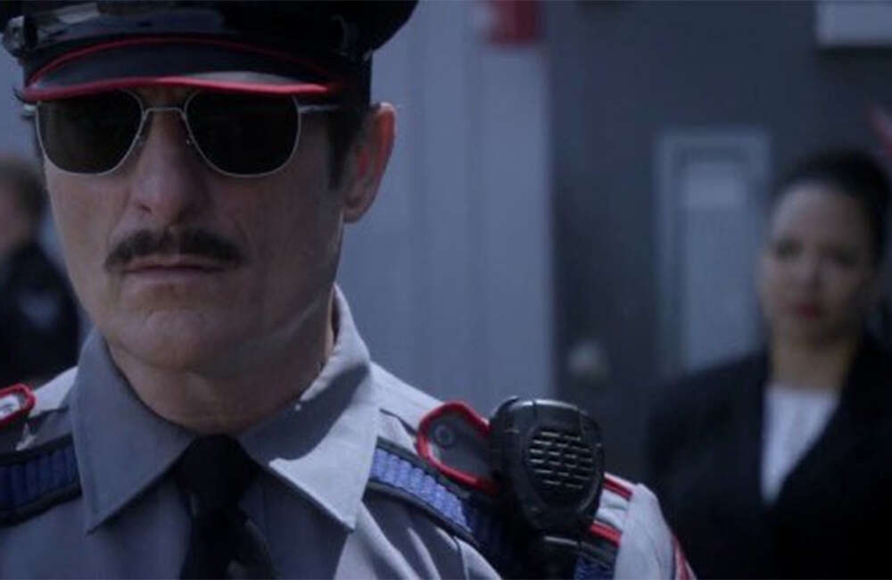 A still from Officer Downe