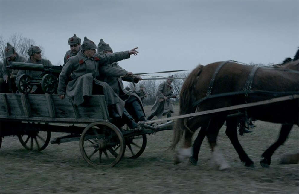 A still from Bitter Harvest