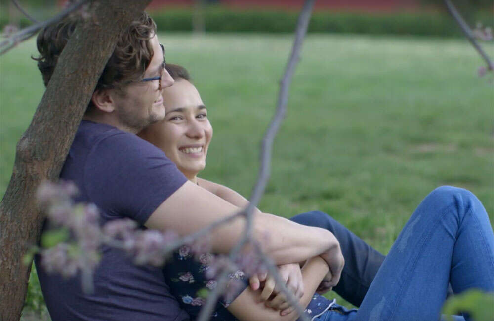 A still from April Flowers