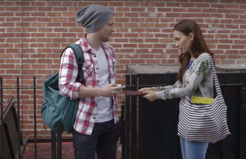 A still from April Flowers