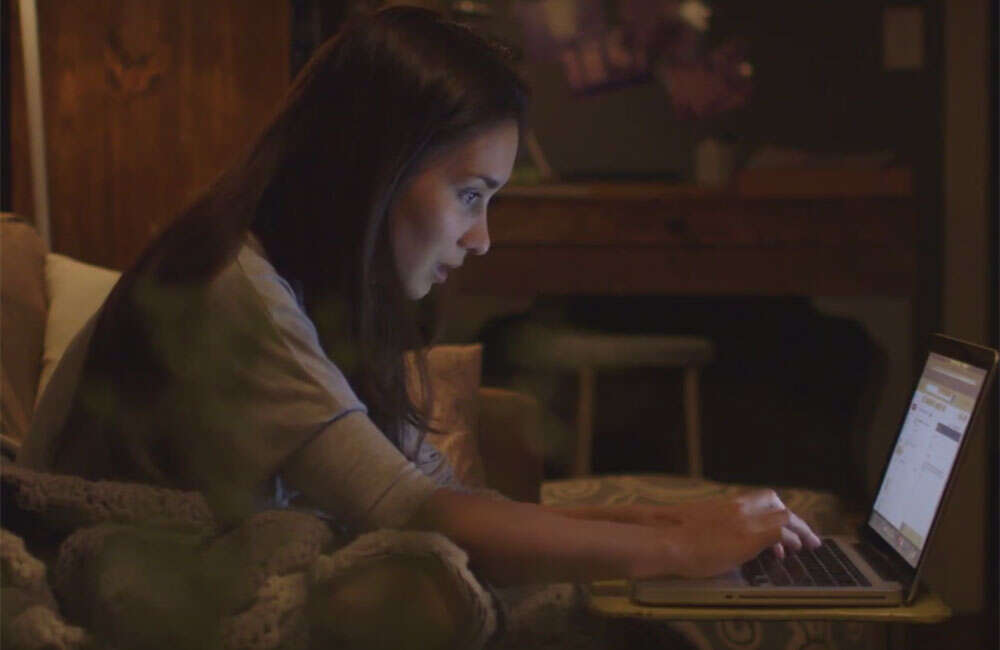 A still from April Flowers