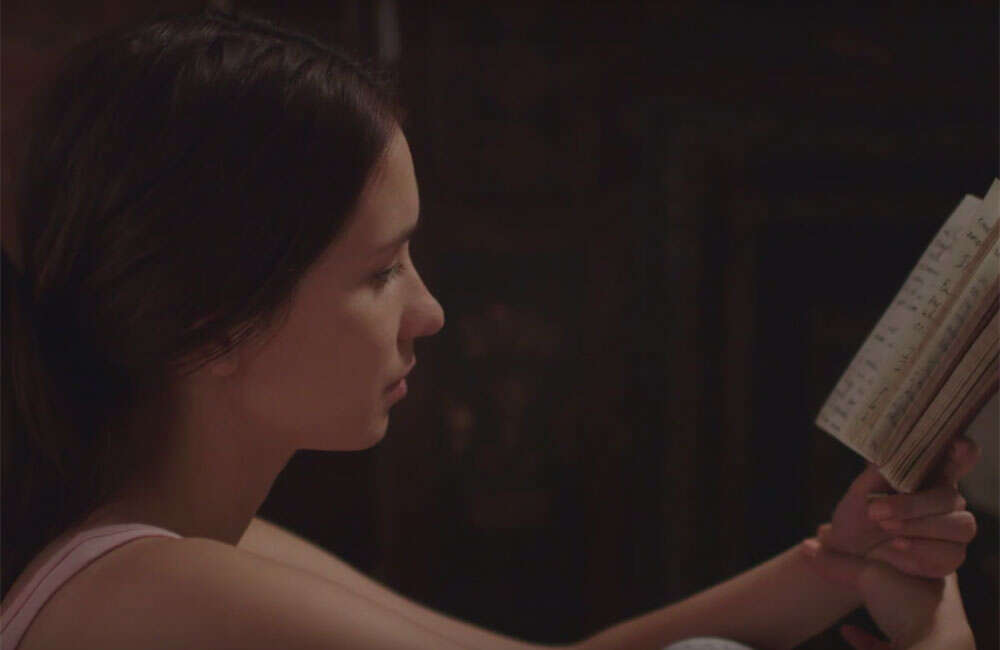 A still from April Flowers