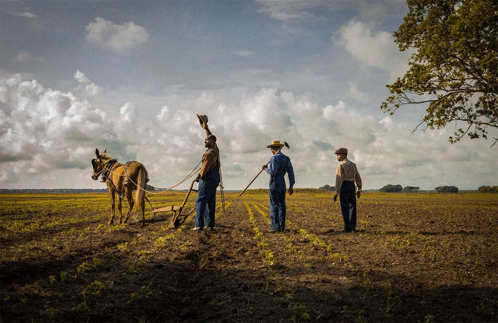 A still from Mudbound