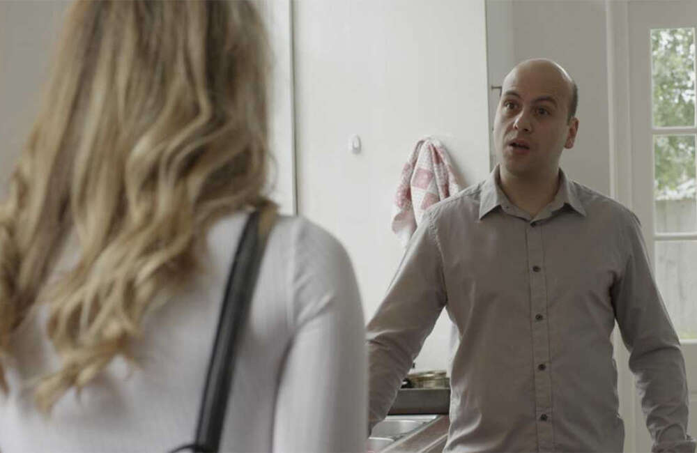 A still from Six Hot Chicks In A Warehouse