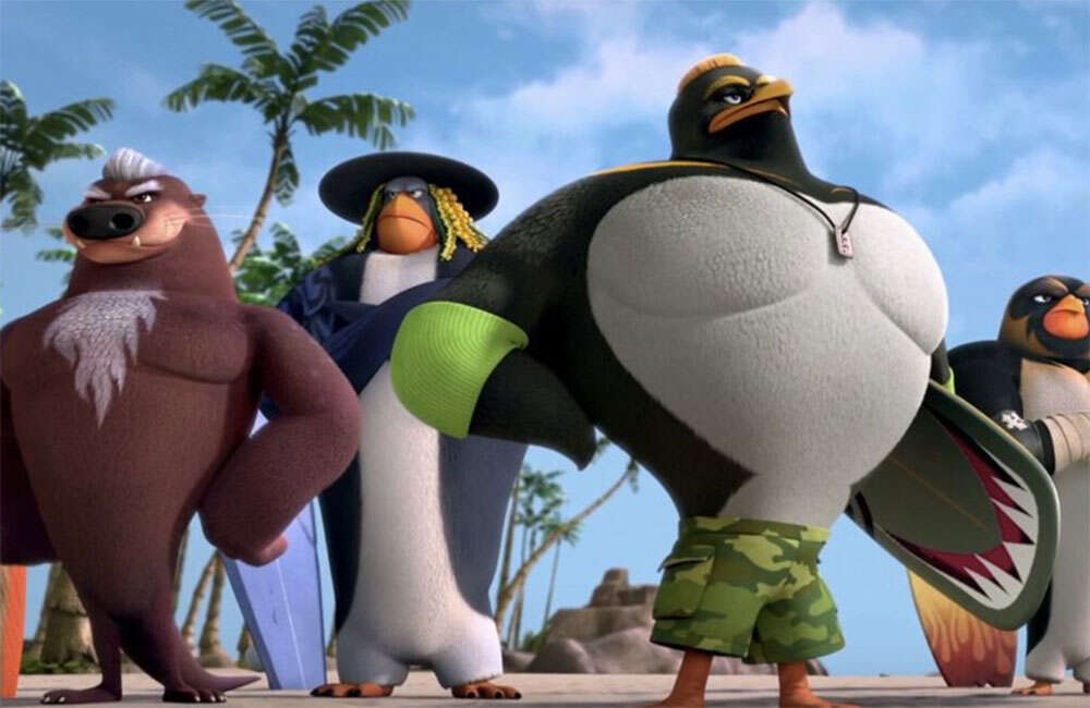 A still from Surf's Up 2: WaveMania