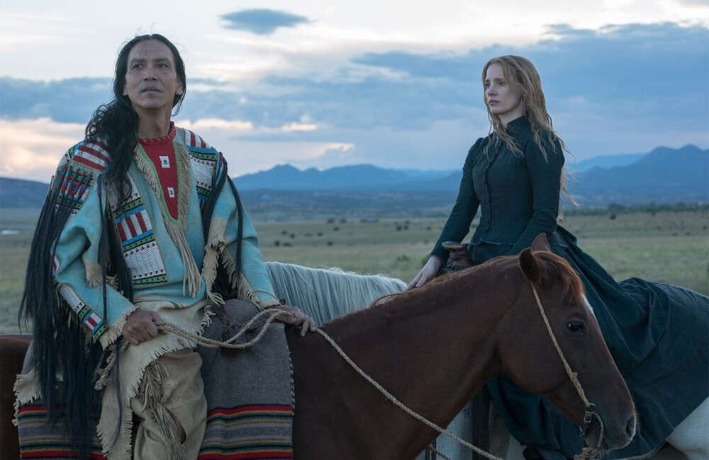 A still from Woman Walks Ahead