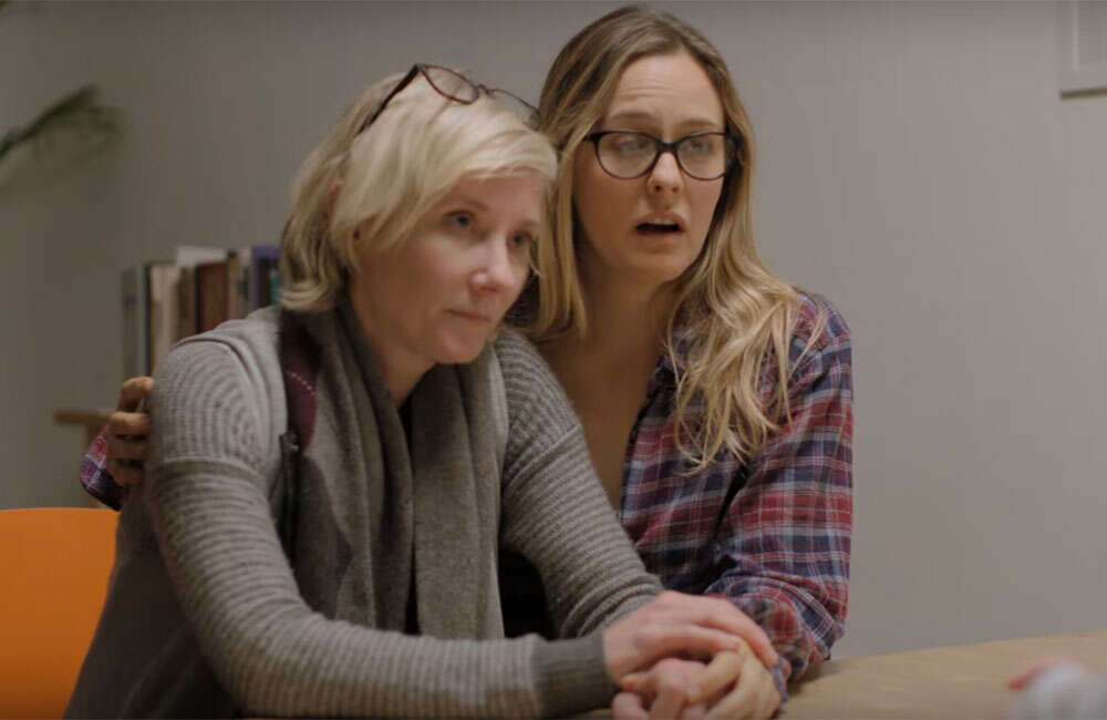 A still from Catfight