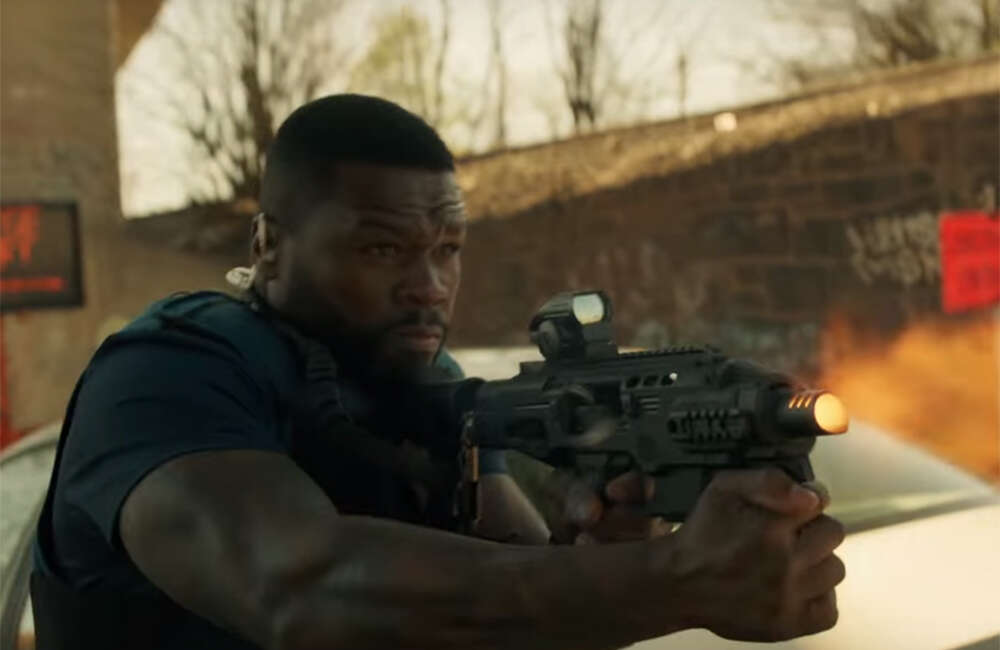 A still from Den Of Thieves