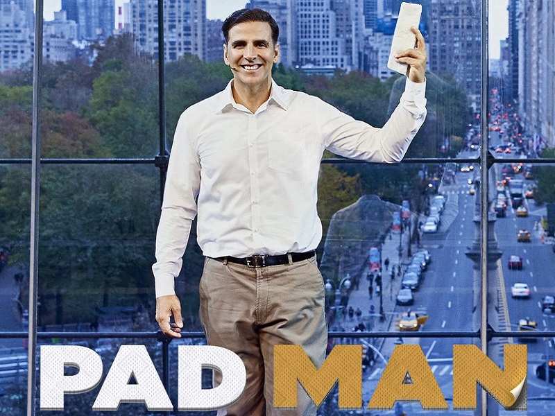 PadMan' new poster: Akshay Kumar's village 'superhero' is scaling new  heights in the big city