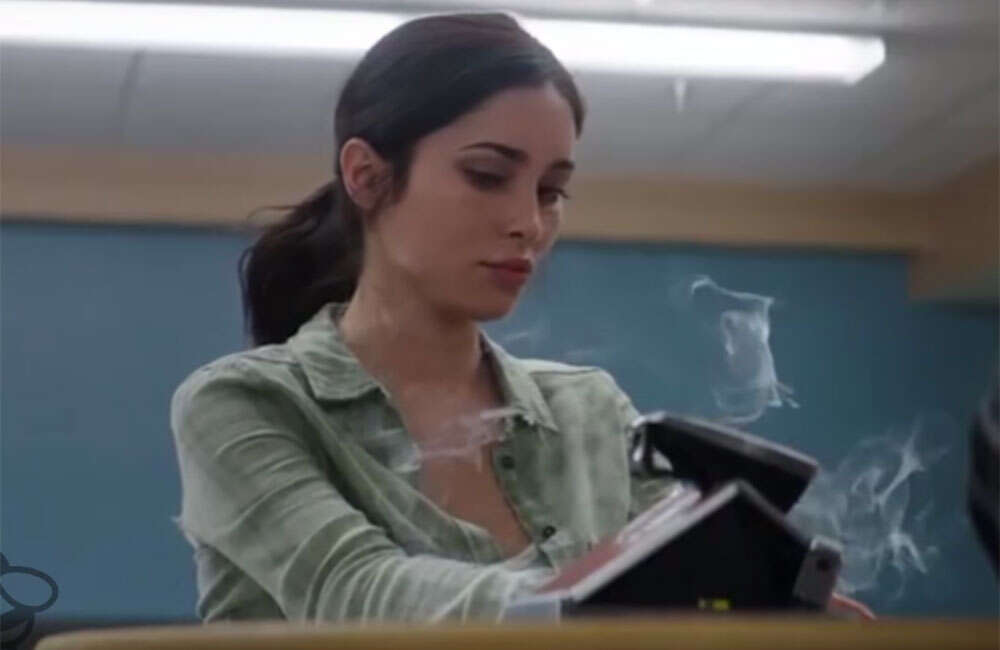 A still from Polaroid