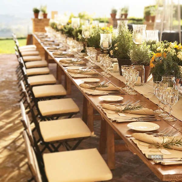 Virat Kohli and Anushka Sharma's wedding in Borgo Finocchieto