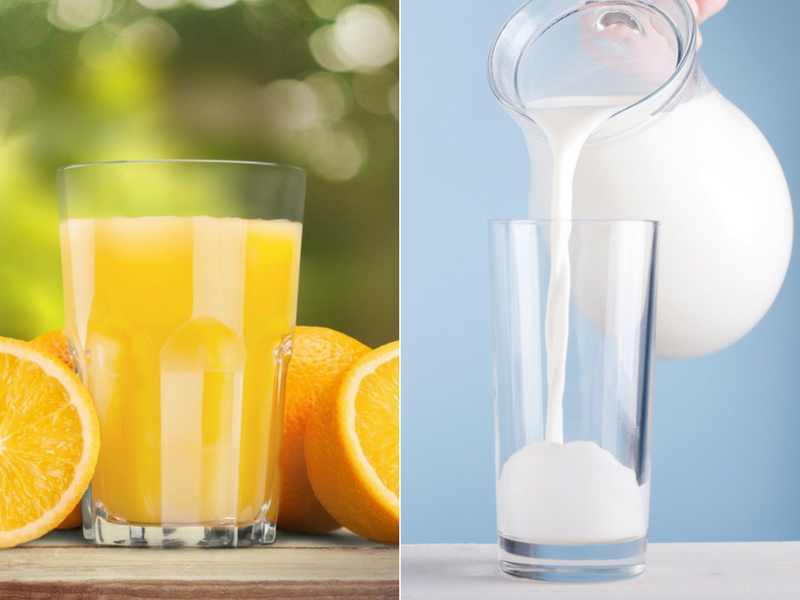Orange juice vs milk: Which is a better morning drink? | The Times of India