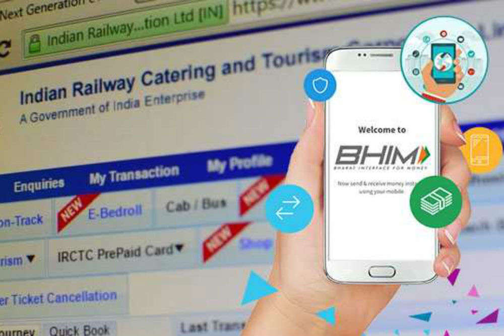 IRCTC Train Ticket Booking: 10 Facts About The Newly Launched BHIM/UPI ...