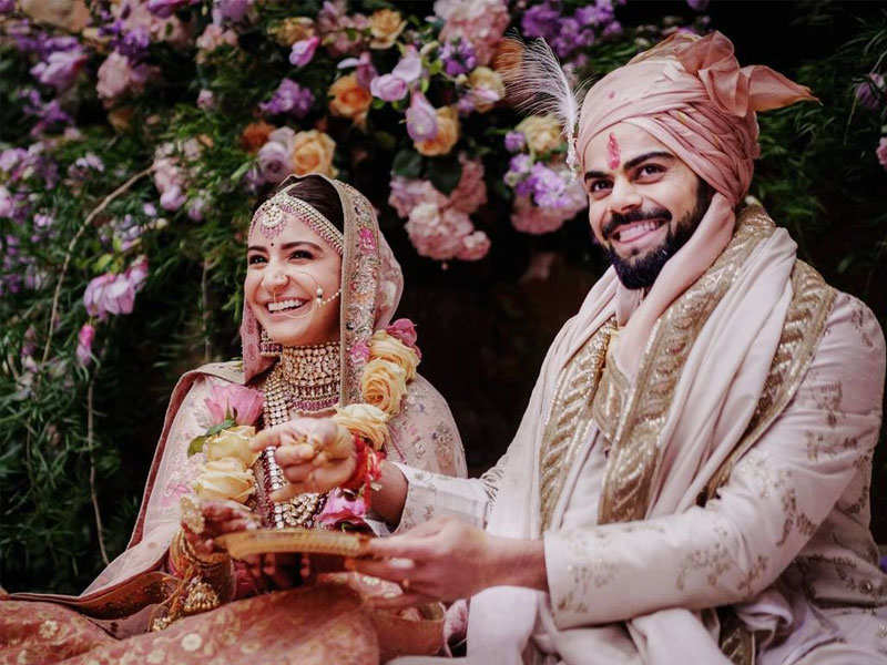 Virat Kohli and Anushka Sharma get hitched with a fairytale wedding