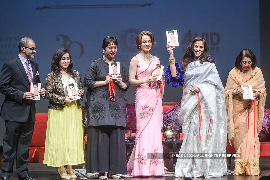 Kangana Ranaut launches Shobhaa De’s book