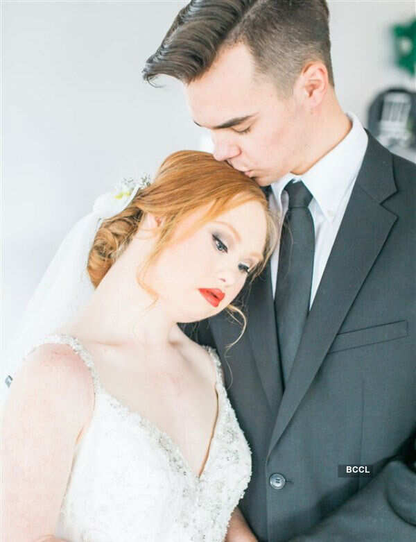 Model with Down syndrome stuns everyone with photos from her wedding shoot