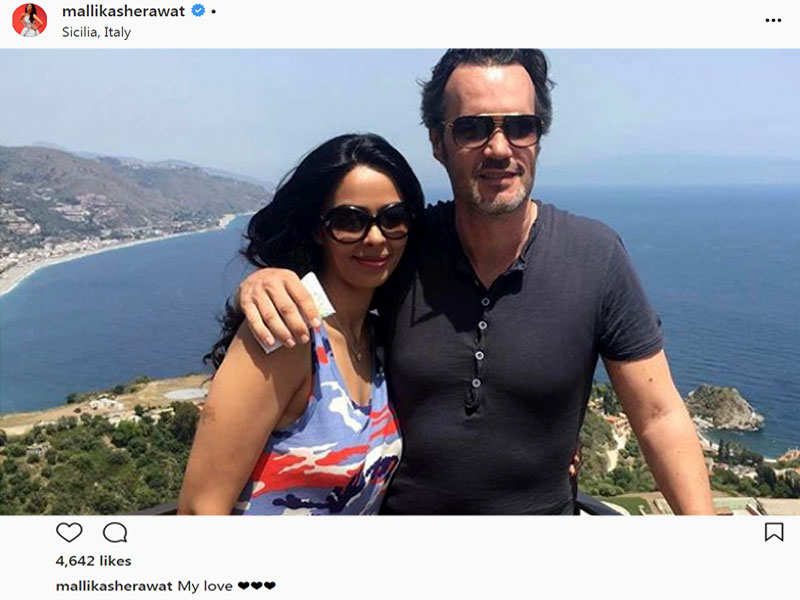 Mallika Sherawat calls rumoured husband Cyrille Auxenfans her “friend”