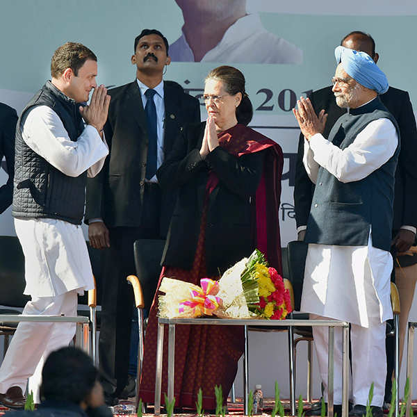 Rahul Gandhi takes charge as Congress president
