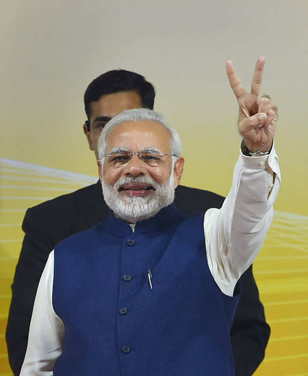 PM Modi hails BJP's victory in Gujarat and Himachal