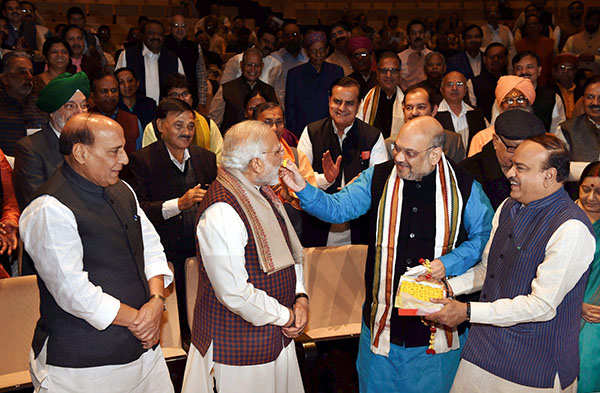 BJP Holds Its Parliamentary Board Meet Photogallery - ETimes