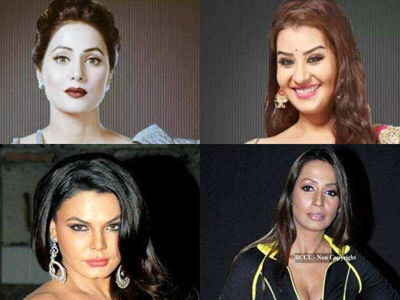 Rakhi Sawant-Kashmera Shah, Hina Khan-Shilpa Shinde: Ugly catfights of ...