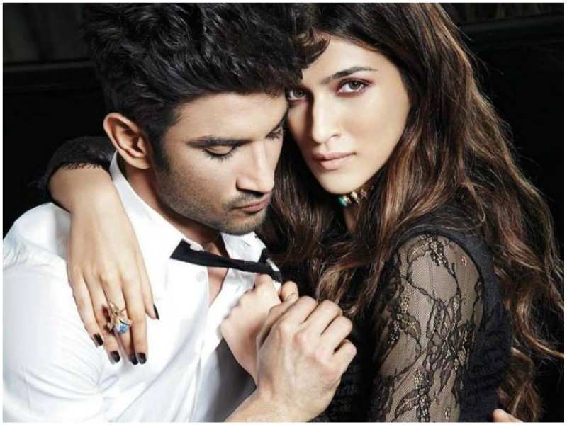 Sushant throws surprise birthday party for Kriti