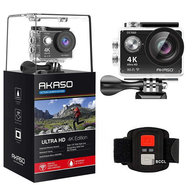 Akaso EK7000 4K action camera launched