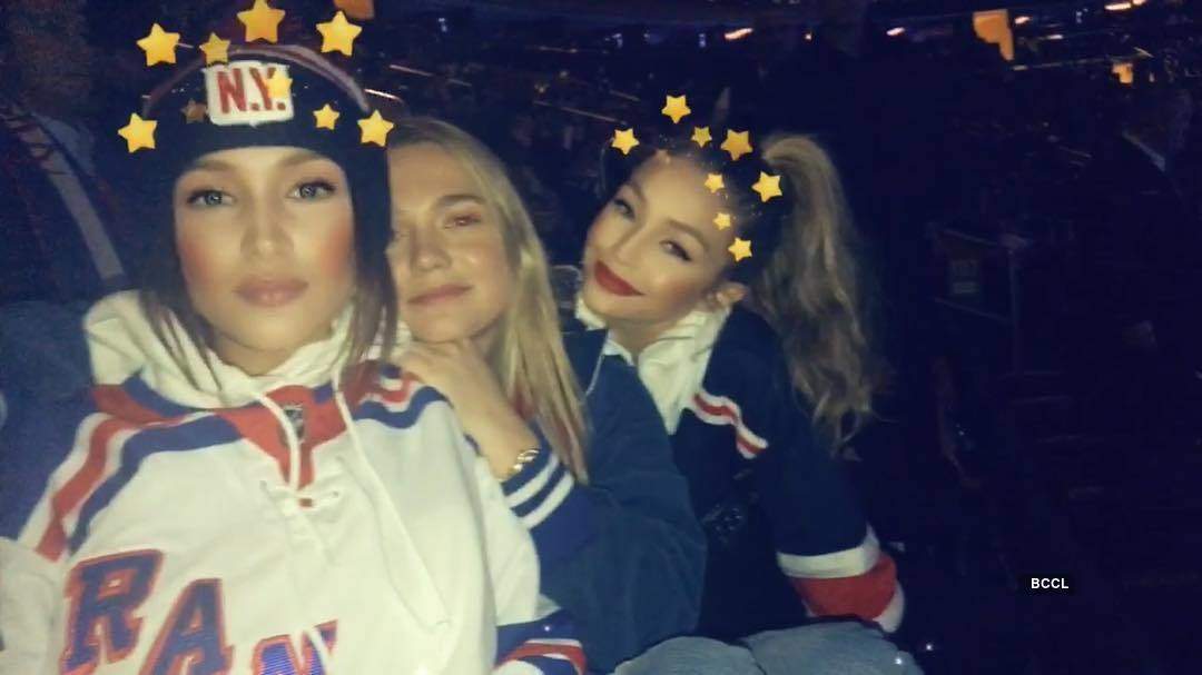 Gigi and Bella Hadid Turned a Rangers Hockey Game Into a Fashion Moment