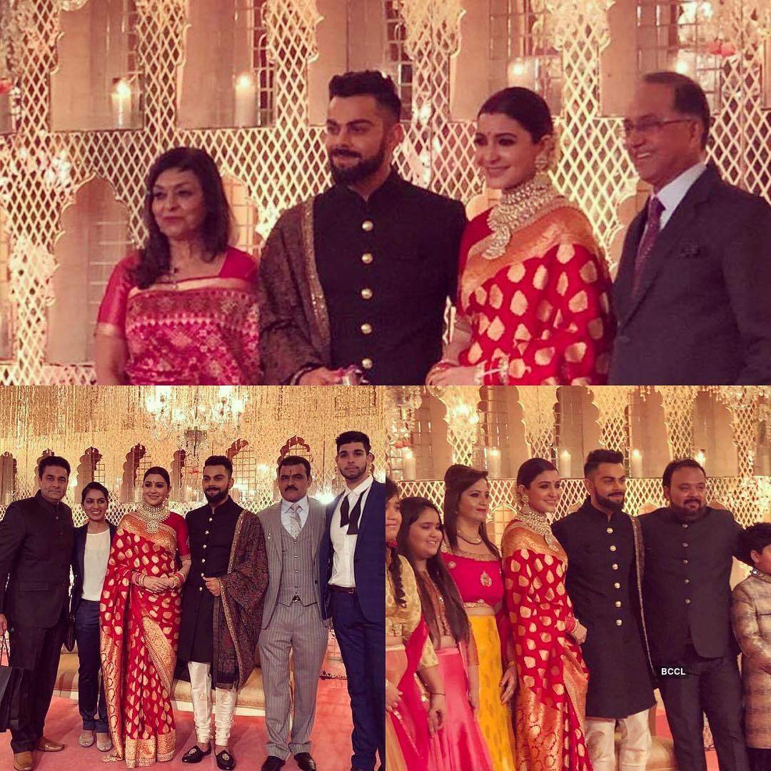 Virat and Anushka got this special gift from Indian army at their wedding reception