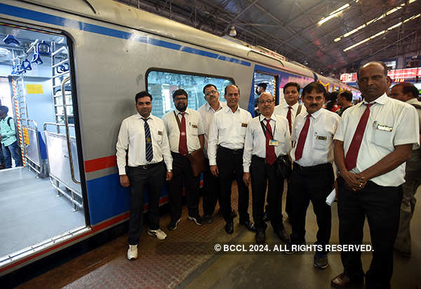 India's first AC suburban train flagged off in Mumbai