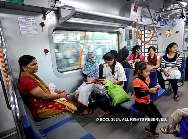 India's first AC suburban train flagged off in Mumbai