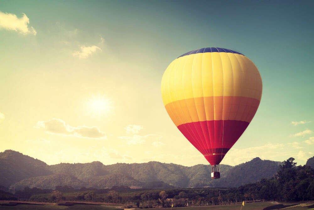 10-day hot air balloon festival starts in Varanasi, costs INR 500 per ride Hot air Balloon