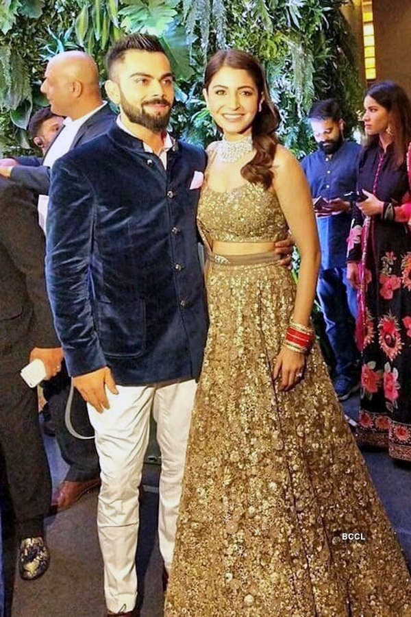 Virat-Anushka’s starry Mumbai reception