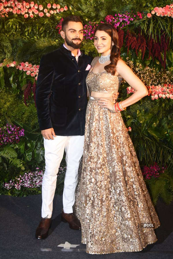 Virat-Anushka’s starry Mumbai reception