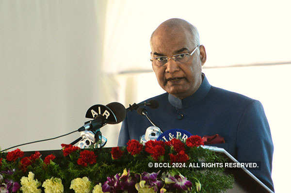 President Ram Nath Kovind attends IEA centenary conference