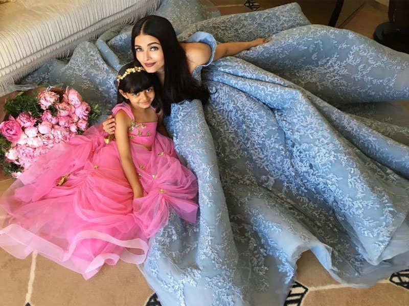 Aaradhya and Aishwarya steal the show at Cannes
