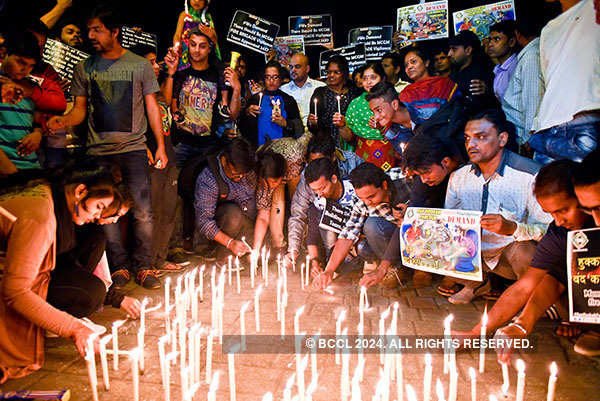 Candlelight vigil held for Kamala Mills fire victims