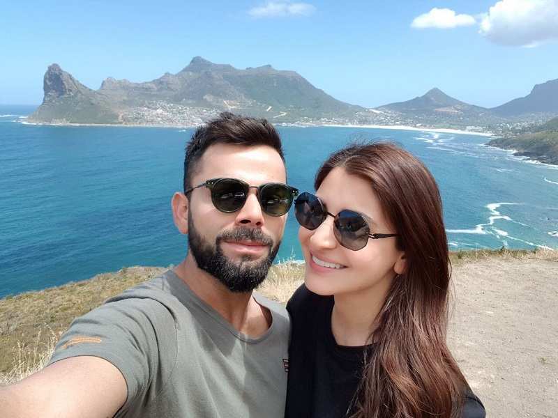 Pic: Anushka Sharma and Virat Kohli post an endearing New Year selfie from South  Africa