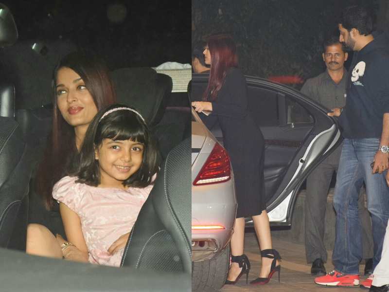 Aishwarya Rai Bachchan and Aradhya twin their sneakers at the