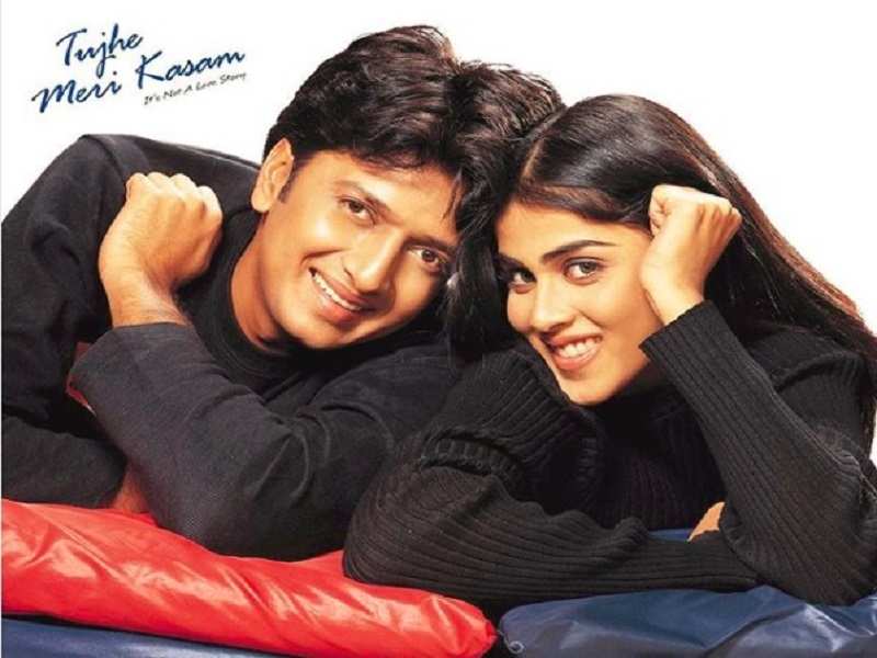 Riteish Deshmukh shares a throwback poster of his debut film with wife Genelia