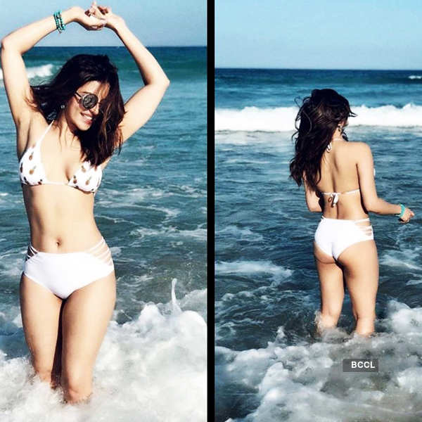 Shama Sikander Gets Slammed By Fans For Wearing Bikini During Ramzan See Comments And Pictures