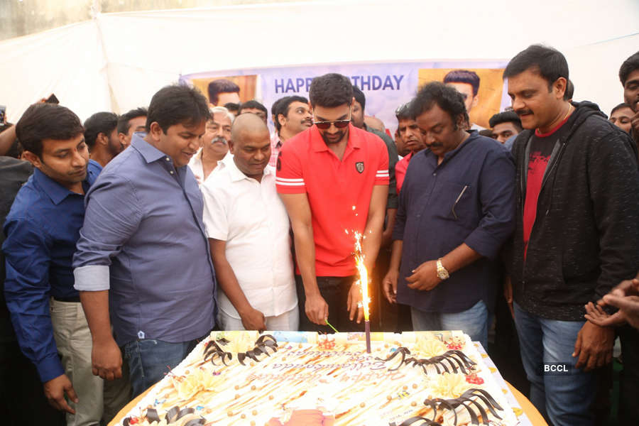 Telugu actor Bellamkonda Sreenivas celebrates his birthday